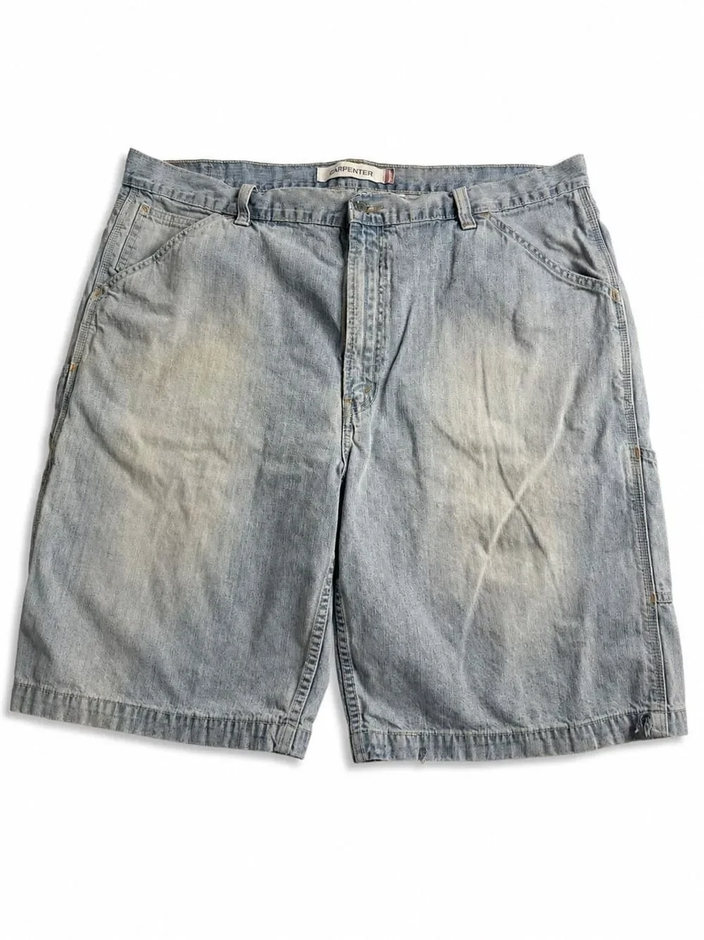 Levi’s Men’s Vintage Y2K Light Wash Carpenter Denim Shorts Size 42